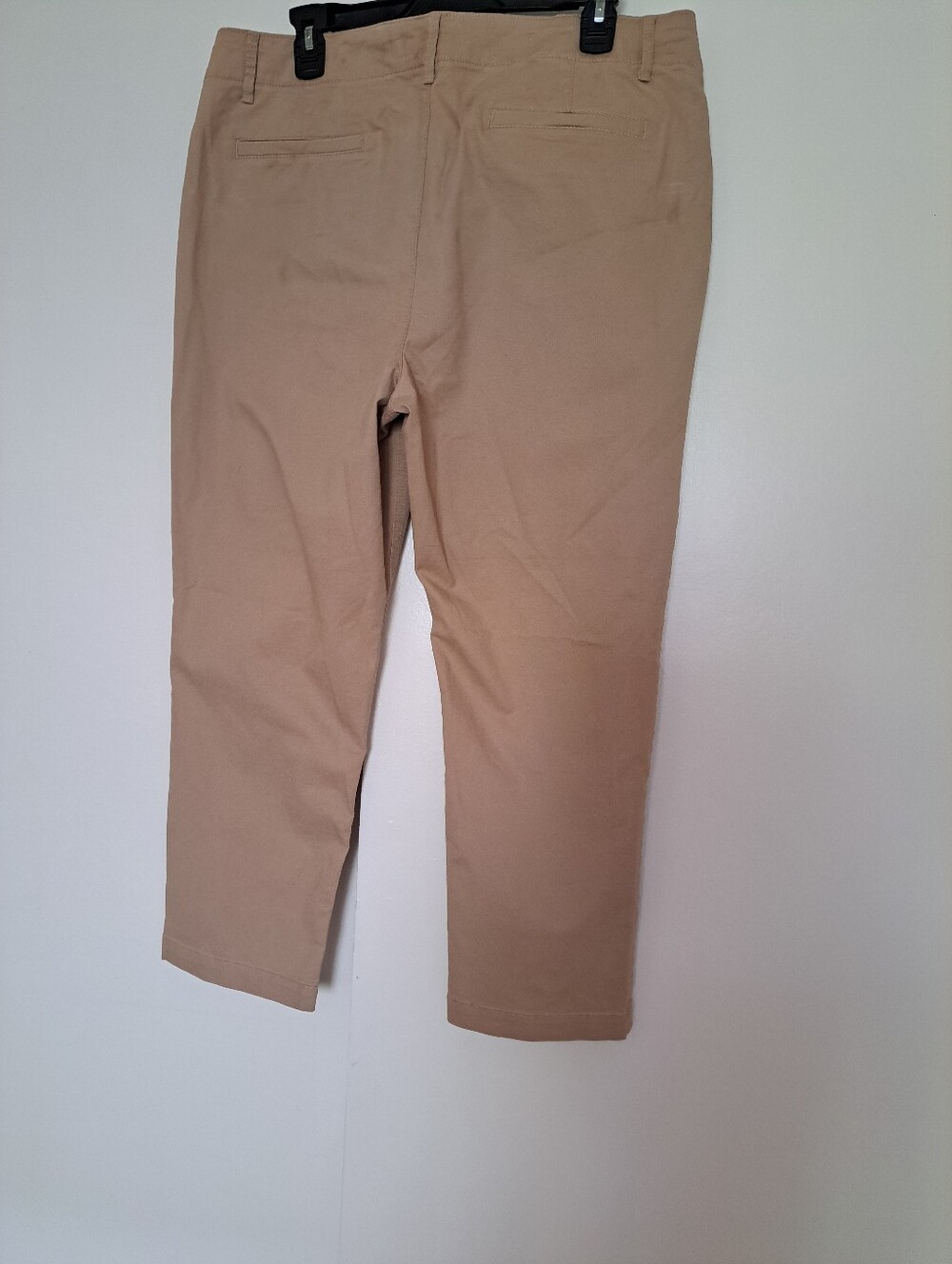 LOFT Light Tan Chino Pants - Picture 3 of 8